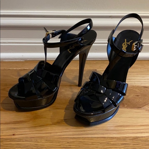Gorgeous YSL open toe heels - Picture 2 of 7